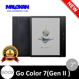 کتابخوان بوکس مدل گو کالر7 (نسل دوم)(مشکی)(+یکسال گارانتی رسمی)- Boox Go color  کتابخوان بوکس مدل گو کالر7 (نسل دوم)(مشکی)(+یکسال گارانتی رسمی)- Boox Go color