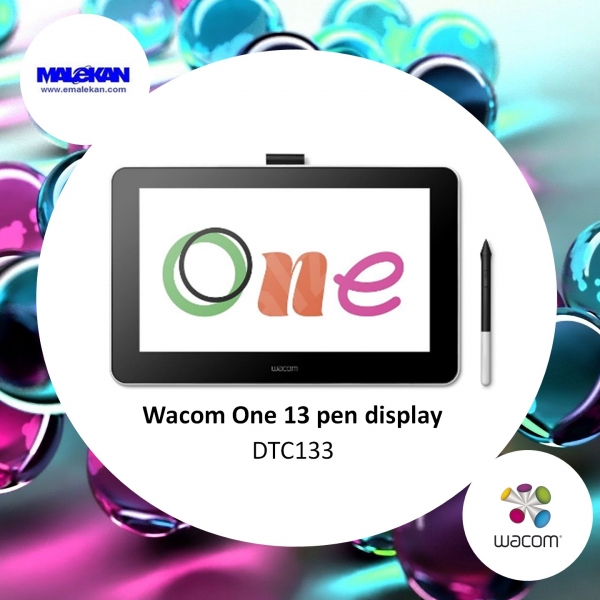 وکام وان مانیتورطراحی دیجیتال13اینج-Wacom one