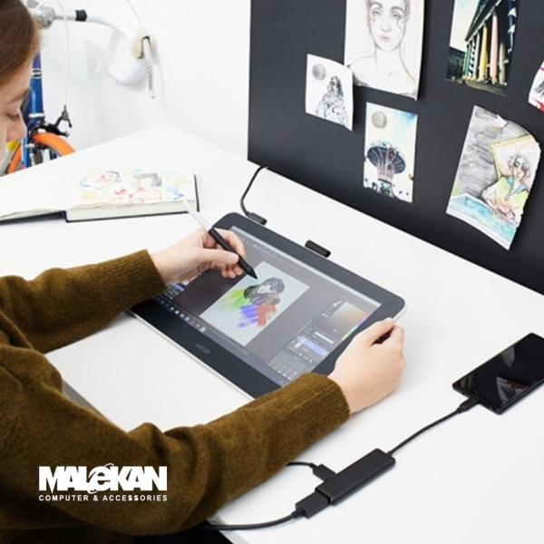 وکام وان مانیتورطراحی دیجیتال13اینج-Wacom one