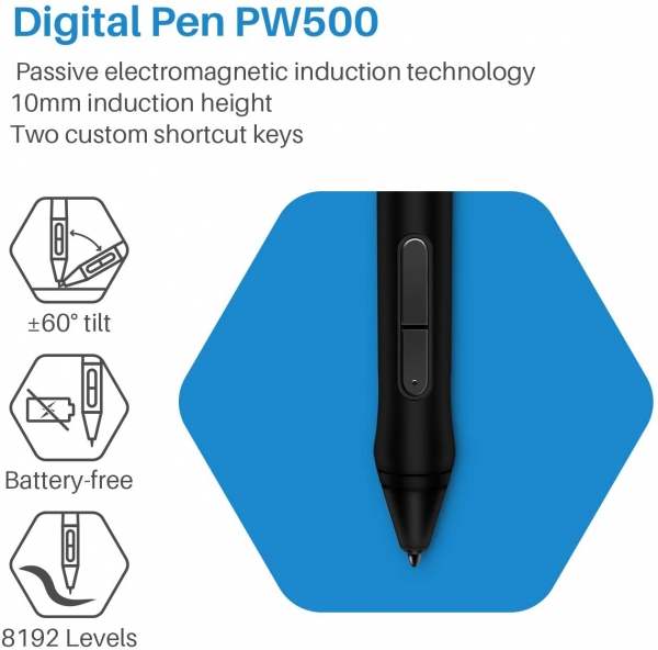 قلم نوری 620هویون مدل-Huion-Q620m