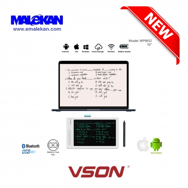 دفترچه یادداشت دیجیتالی ویسون-Vson-wp9652