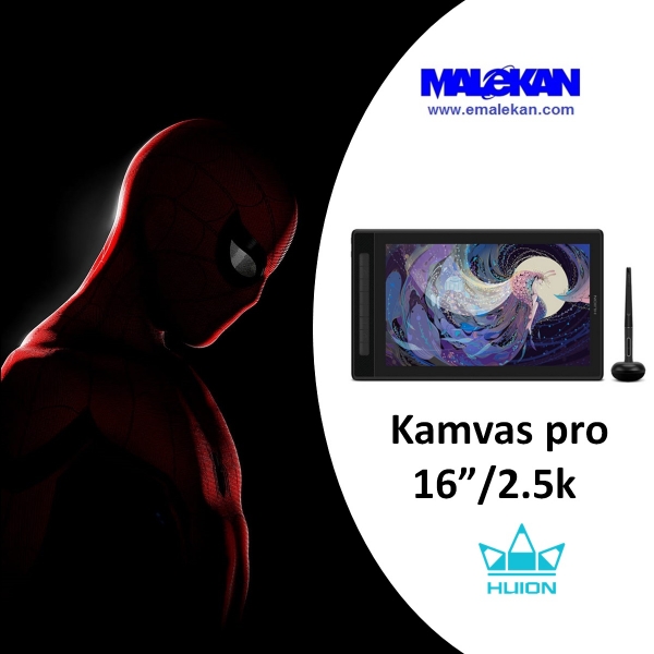 مانیتور طراحی 16اینچ هویون مدل-Huion-Kamvas Pro16(2.5k)