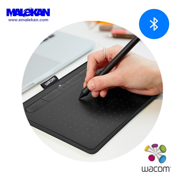 اینتوس وکام 4100اسمال+بلوتوث رنگ مشکی-Wacom Intuos Small CTL-4100WL 