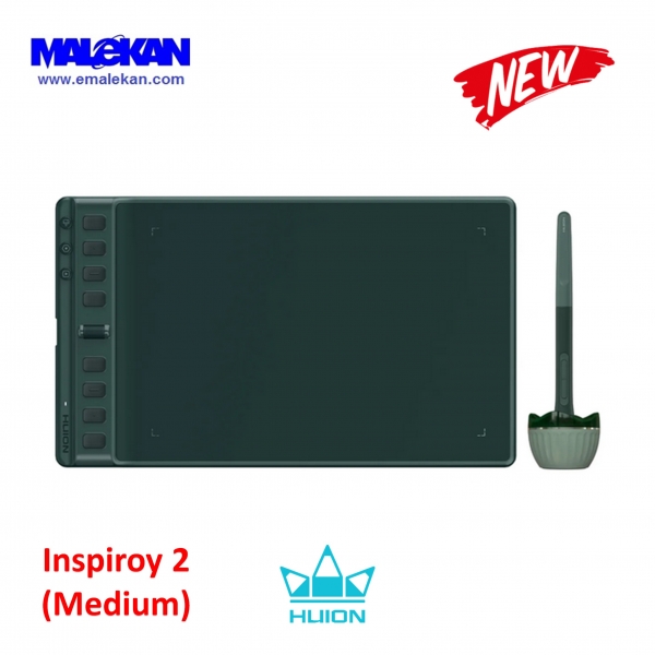 قلم نوری هویون اینسپروی 2(مشکی) سایز مدیوم-Huion Inspiroy2/Medium