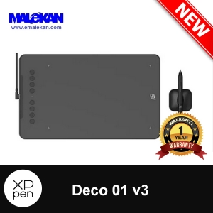 دکو01v3ایکس پی پن(بهمراه یکسال گارانتی رسمی)(مشکی)-Xp pen Deco01v3