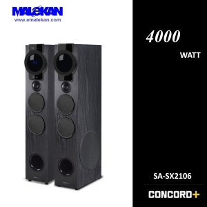 اسپیکر بلوتوث دوکانال ساند استریم-Concord SA-SX-2106