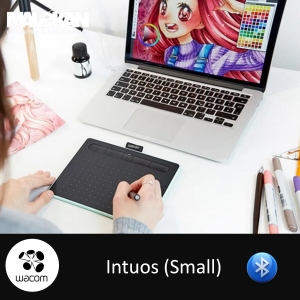 اینتوس وکام اسمال+بلوتوث-(سبز پسته ای)-Wacom Intuos Small CTL-4100WL 
