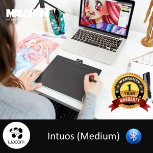 اینتوس مدیوم+بلوتوث/ پسته ای(+یکسال گارانتی رسمی)-Wacom Intuos Medium CTL-6100WL 