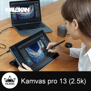 مانیتور طراحی 13اینچ هویون مدل-Huion-Kamvas Pro13(2.5k)