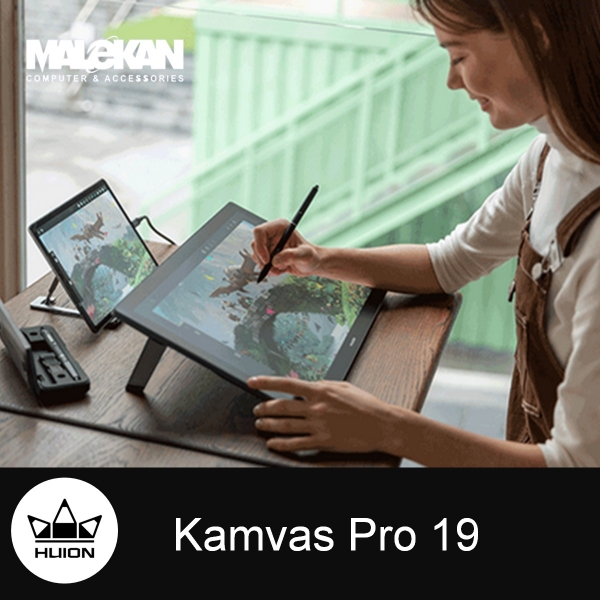مانیتور طراحی19 اینچ هویون مدل-Huion-Kamvas Pro 19