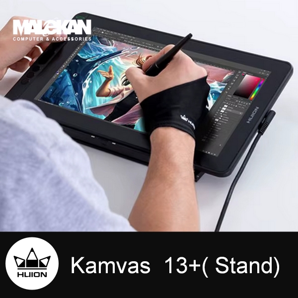 مانیتور طراحی 13اینچ هویون(بهمراه پایه)مدل-Huion-Kamvas13