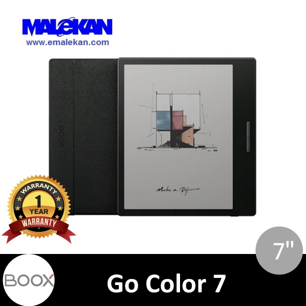 کتابخوان بوکس مدل گو کالر7 (مشکی)(+یکسال گارانتی رسمی)- Boox Go color  کتابخوان بوکس مدل گو کالر7 (مشکی)(+یکسال گارانتی رسمی)- Boox Go color