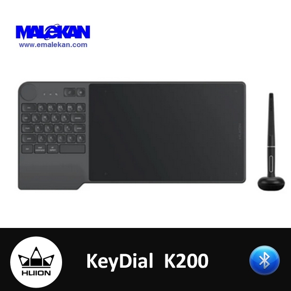 قلم نوری KD200 هویون مدل-Inspiroy Keydial KD200