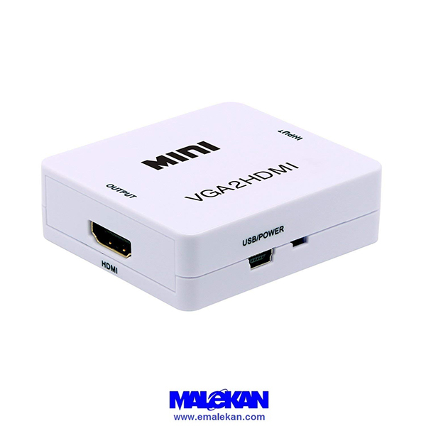 تبدیل وی جی ای به اچ دی ام ای-VGA toHDMI-Adaptor