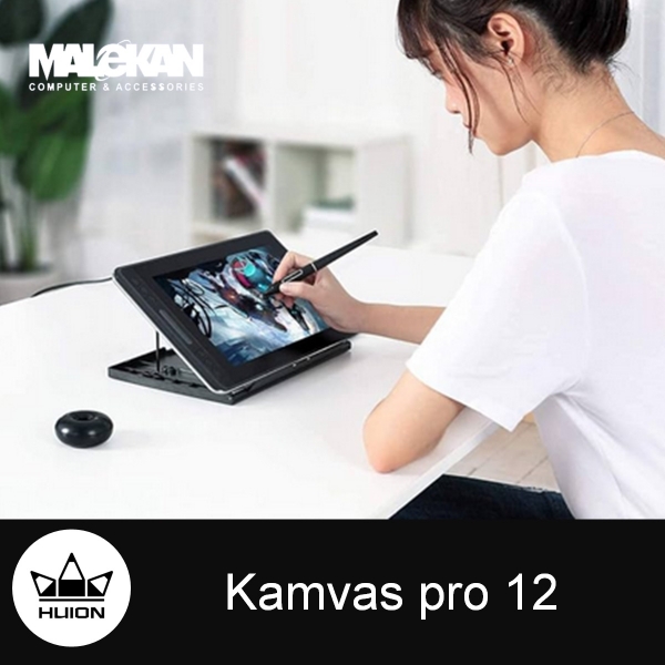 مانیتور طراحی 12اینچ هویون مدل-Huion-Kamvas Pro 12