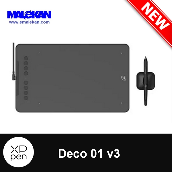 دکو01v3ایکس پی پن(مشکی)-Xp pen Deco01v3