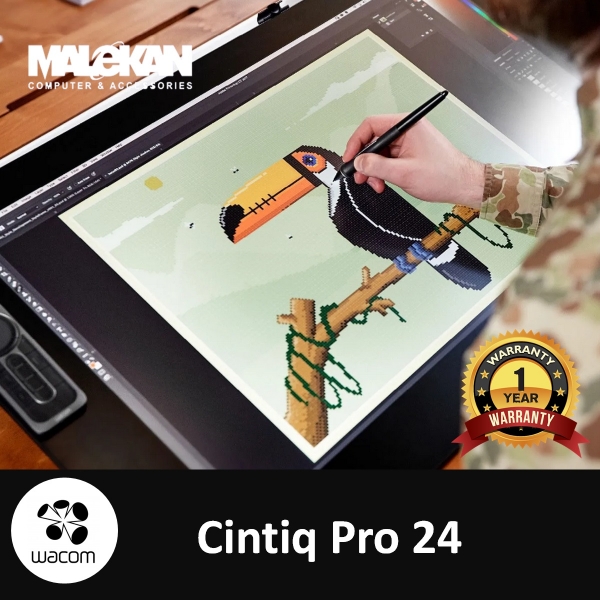 سینتیک پرو بیست وچهار اینچ وکام(+یکسال گارانتی رسمی) -Wacom Cintiq Pro DTK-2420 سینتیک پرو بیست وچهار اینچ وکام(+یکسال گارانتی رسمی) -Wacom Cintiq Pro DTK-2420