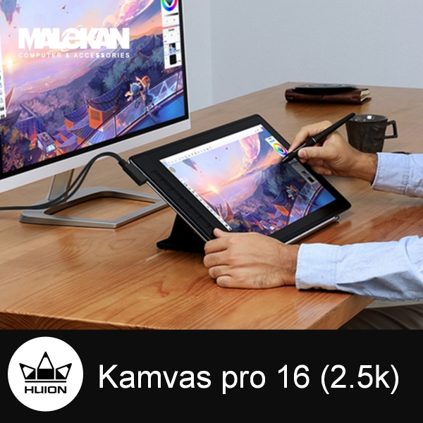 مانیتور طراحی 16اینچ هویون مدل-Huion-Kamvas Pro16(2.5k)